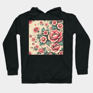 Pink Flowers Hoodie